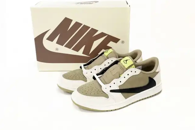 One Kick Travis Scott Golf Air 1 x Jordan Low FZ3124-200 0527